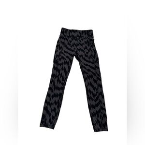 LULULEMON Invigorate High-Rise Tight 25" Voltage Graphite Grey Black Sz 4